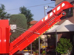 Unloading belt 3,5 m (height from the ground 2,8 m),  for the models BIO 930 and BIO 1250